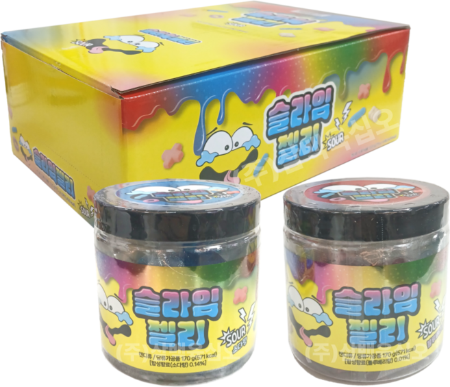 슬라임 젤리, 2개, 170g