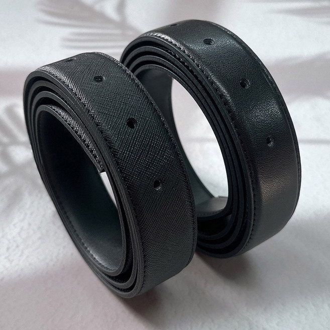 국산 플럼도트 천연소가죽 벨트끈 2개 교체용 허리띠