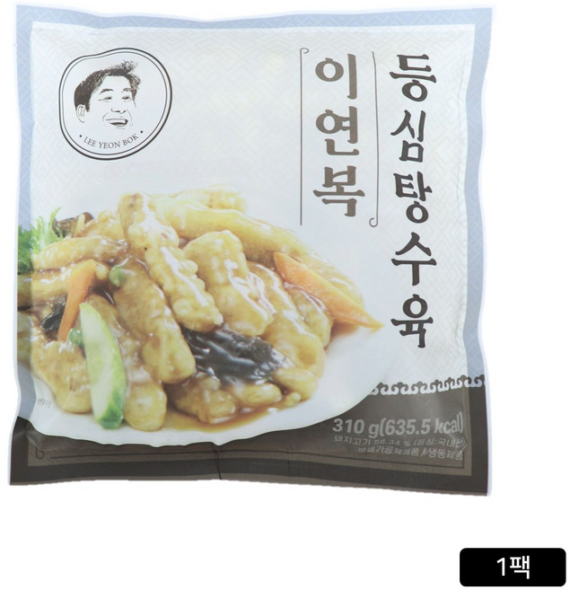 [홈쇼핑] 이연복 등심 탕수육 세트 (탕수육 1개 + 소스 1개), 310g