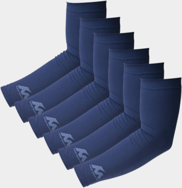 뜨생 국산 여름 자외선차단 쿨토시 팔토시, 블루 3세트, 1개