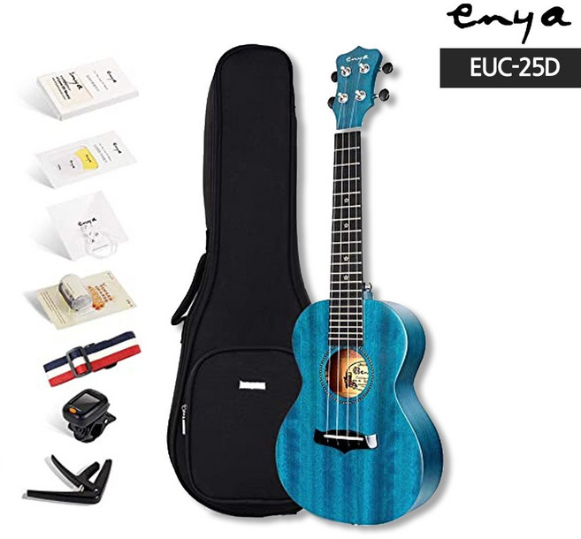 탑솔리드 우쿨렐레 엔야 ENYA EUC-25D, EUT-25D, 1개