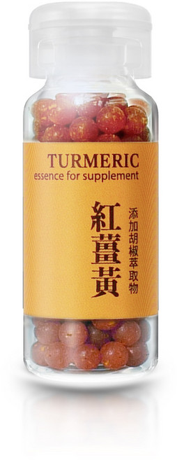 《聖力達生技》紅薑黃舌下吸收精華180粒裝 超臨界CO₂萃取 促進新陳代謝 調整體質, 1件, 6g