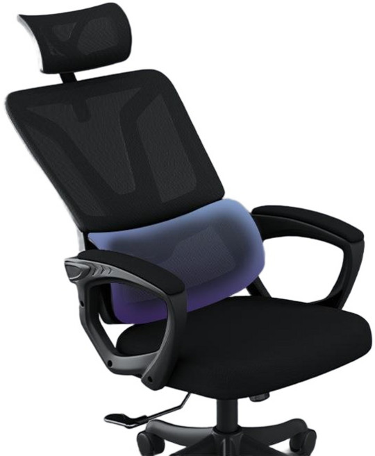 게임용 게이밍의자 무중력 눕는의자 개인방송 사무용 발받침 리클라이너 체어, 최상위 발받침 화이트 프레임 메시 요추