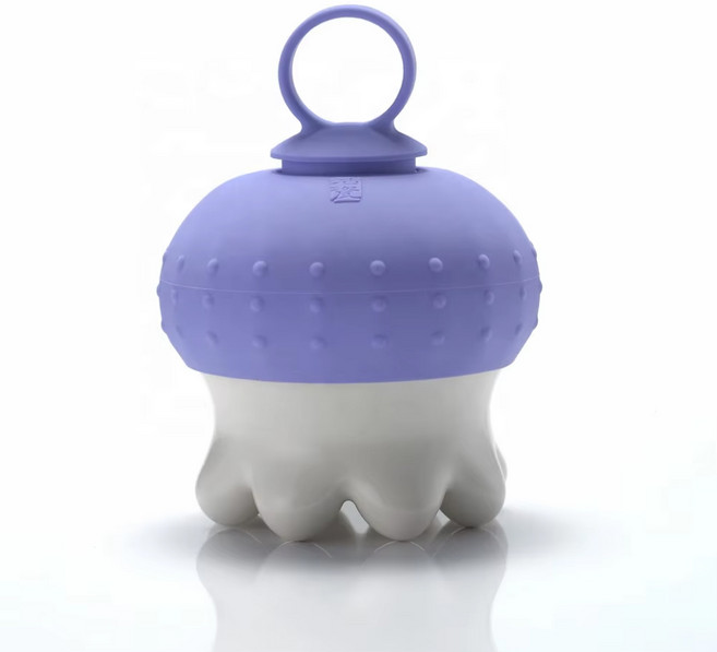 얼굴 바디 문어 괄사 고현정 한혜진 바디룸 마사지기 도자기 세라믹 Lanshin 란신 핫스톤, 퍼플, 1개