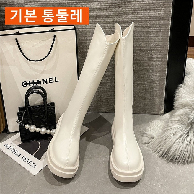 style dr 여성 베이직 발편한 롱부츠 겨울롱부츠 여성롱부츠 5cm