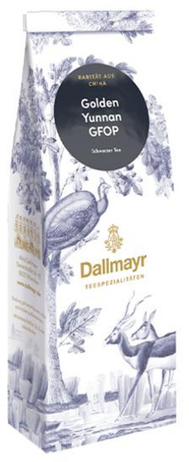 독일 달마이어 Dallmayr Golden Yunnan 골든 운남 GFOP 홍차 루즈티 잎차, 1개, 1개입, 100g