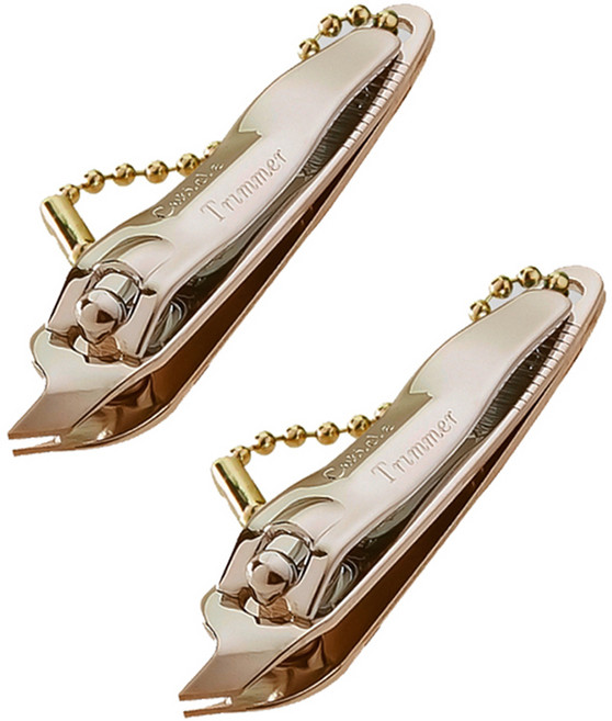 777 쓰리세븐 큐티클트리머 CT-118FG 손톱깍기 큐티클 제거 사이드 깍이 손톱깍기 손톱정리기, 2개