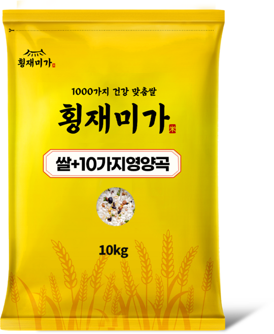 횡재미가 혼합 잡곡넣은쌀 (저당10곡+백미) 10kg, 1개
