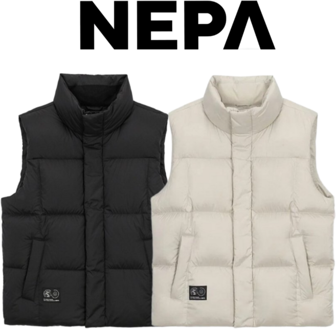 [백화점정품] 네파 남녀공용 패딩 조끼 가을 겨울 다운 베스트 등산 골프 낚시 캠핑 아웃도어
