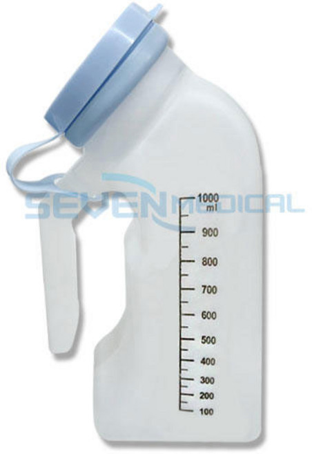 현대 안심링 소변기 1000ml 환자용 프리미엄 소변기 "세븐메디컬 출고", 1개