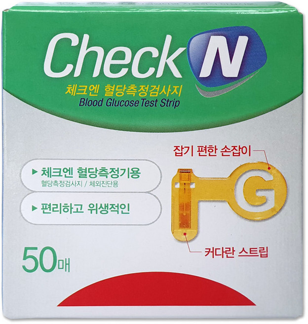 일동제약 체크엔 혈당측정검사지 50매, 1개