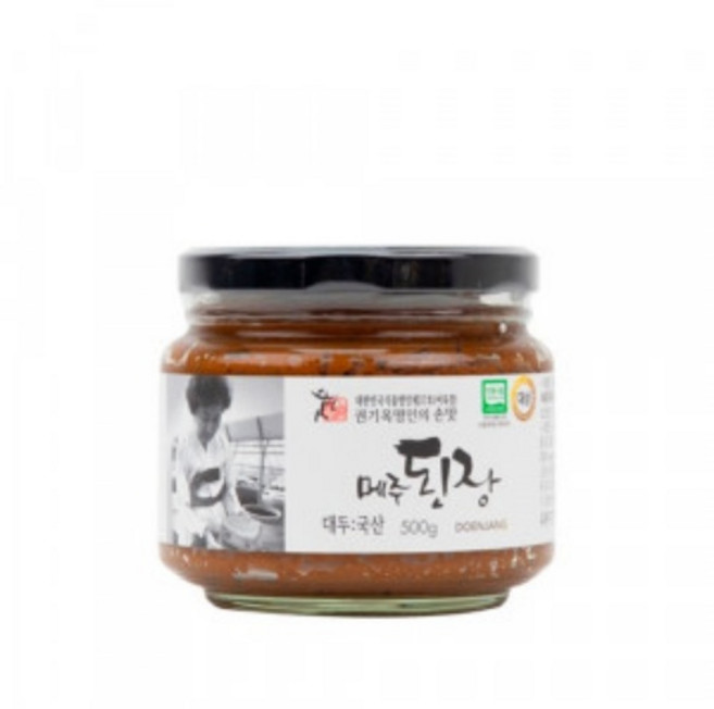 [ 명인 권기옥 ] 웃말된장 500g, 1개