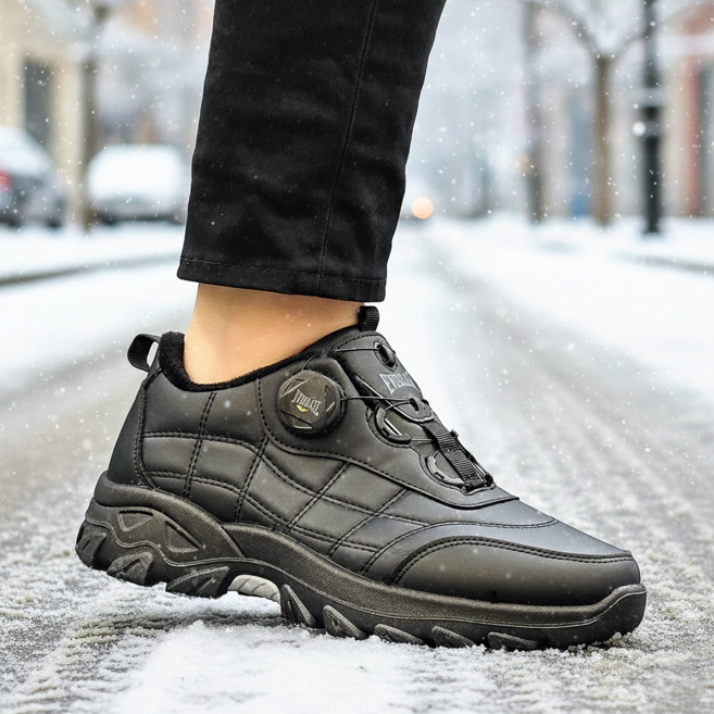 에버라스트 겨울 남자 다이얼 운동화 발편한 털 워킹화 경량 패딩 방한화 논슬립 기모 신발 남성 따뜻한운동화 보아 털운동화 패딩신발 겨울등산화 트레킹화
