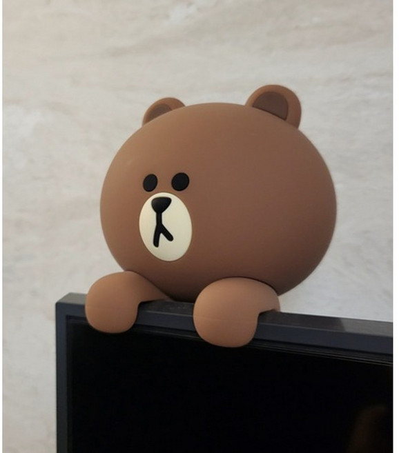 라인프렌즈 모니터걸이 방향제, 1.블랙체리, 1개