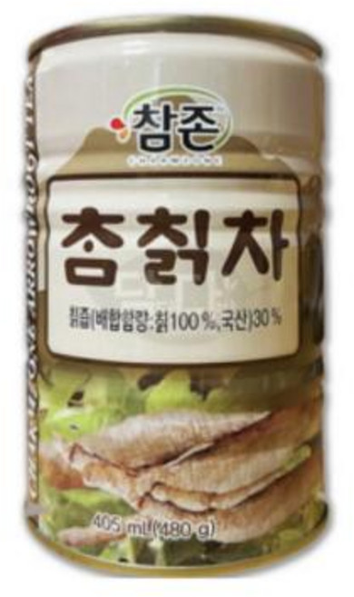 참존 칡차 칡 음료수 캔 405ml 20개