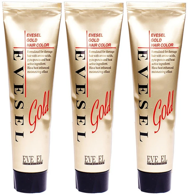 이브셀 골드헤어칼라 염색제 120g, 9N 매우밝은황갈색, 3개 - 쿠팡