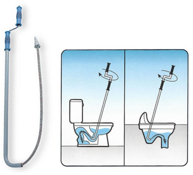 좌변기 하수관용 관통기, 혼합색상