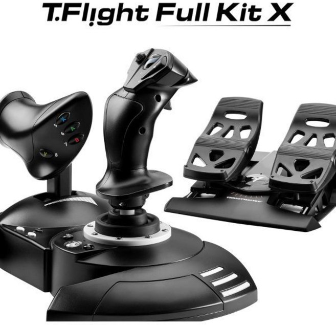 스러스트마스터 T플라이트 풀 키트Xbox Serie XS 및 PC와 호환, T-Flight Full Kit Xbox Series, 1개, 1) T-Flight 풀 키트 Xbox 시리즈 X/S