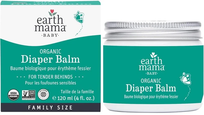 얼스마마 다이어퍼 밤 엉덩이 크림 120ml Earth Mama Diaper Balm, 1개 - 쿠팡