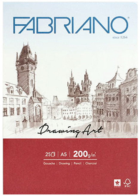 파브리아노 드로잉아트 패드 CT01 A5 200g, 1개
