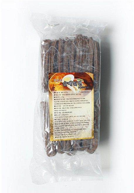 순메밀면 막국수 (2kg) 메밀 국수, 2kg, 1개