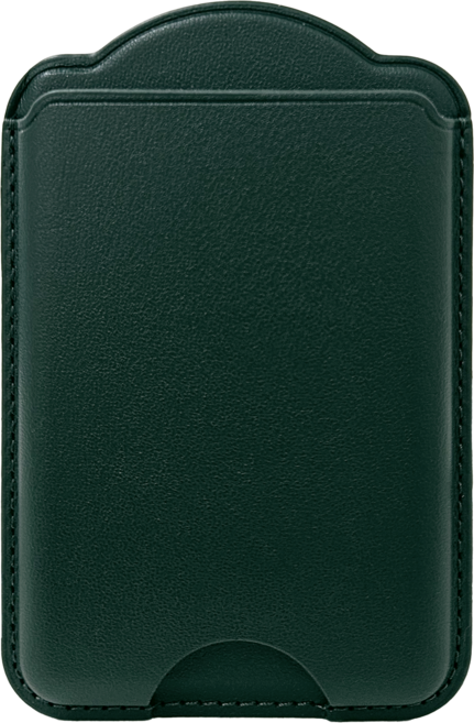 가꼬싶다 갤럭시용 강력 맥세이프 가죽 3장 수납 카드지갑, 1개, 다크그린