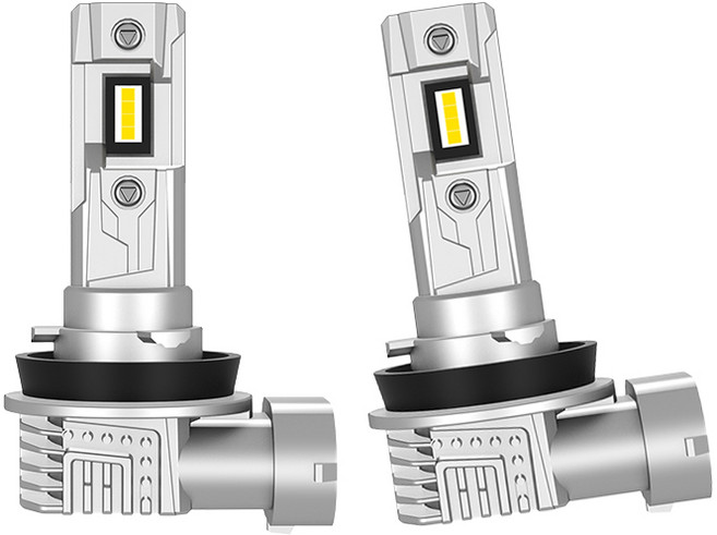 Q9 LED 안개등 전구 포그 램프 벌브, H8/H9/H11, 1세트, H8