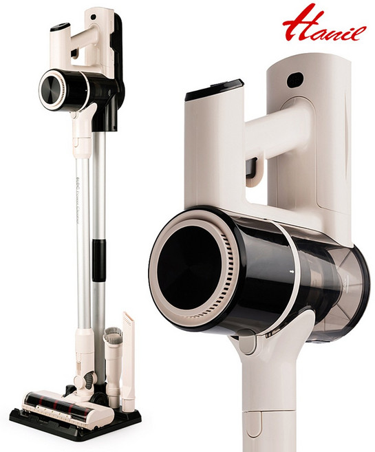 한일 무선청소기 HC-MX430 / 480W BLDC / 충전거치대 프리미엄 패키지