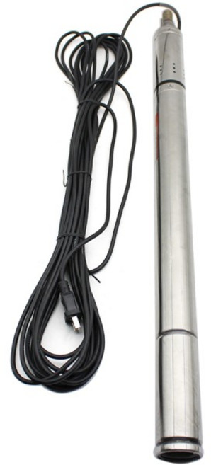 지름 50mm 수중 우물 펌프 304 스테인리스 스틸 본체 심정 1000L/h 2인치 워터, 03 220V 60hz