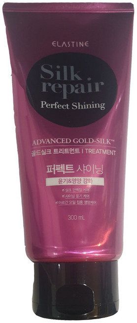 실크리페어 퍼펙트 샤이닝 골드실크 트리트먼트300ml 엘라스틴