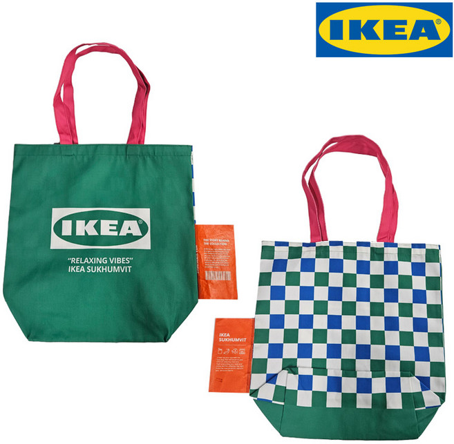 100%정품 태국 이케아 스쿰빗 트랙픽 에코백-그린(IKEAB02-G)