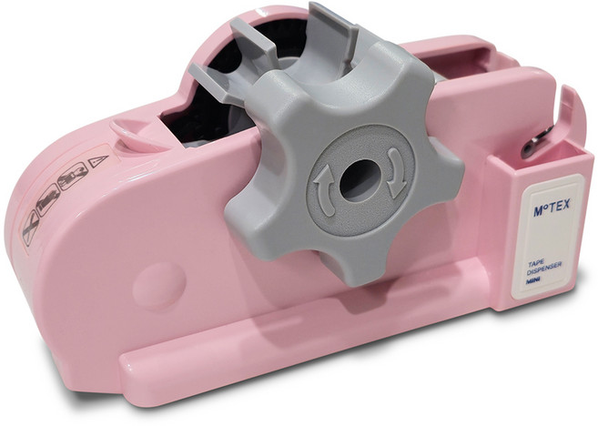 모텍스 테이프커터기 모텍스미니 테이프디스펜서 핑크 MTX-mini PINK, 1개
