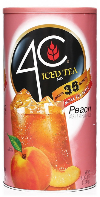 4C 아이스티 복숭아맛 2.34kg 분말 가루, 1개입, 1개