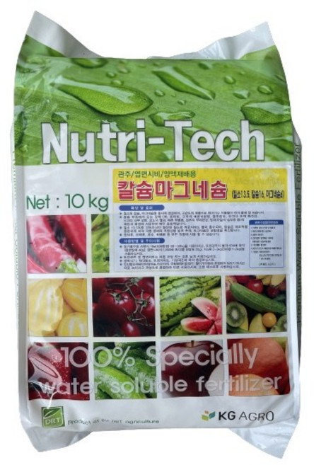 칼마그 10kg /13.5-0-0+16CaO+6MgO 칼슘마그네슘, 1개