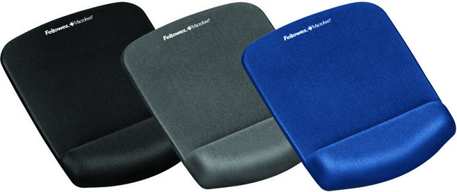 펠로우즈 펠로우즈92520 92522 92873 플러쉬 마우스패드, 그레이 92522, 1개