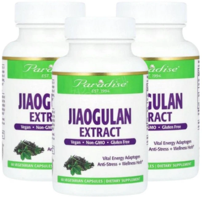 파라다이스허브 돌외잎추출물 지오그란 60캡슐 3개 Jiaogulan, 60정 - 쿠팡