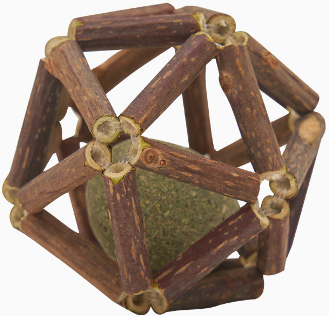 헨로포우 캣닢볼, 1개, 브라운