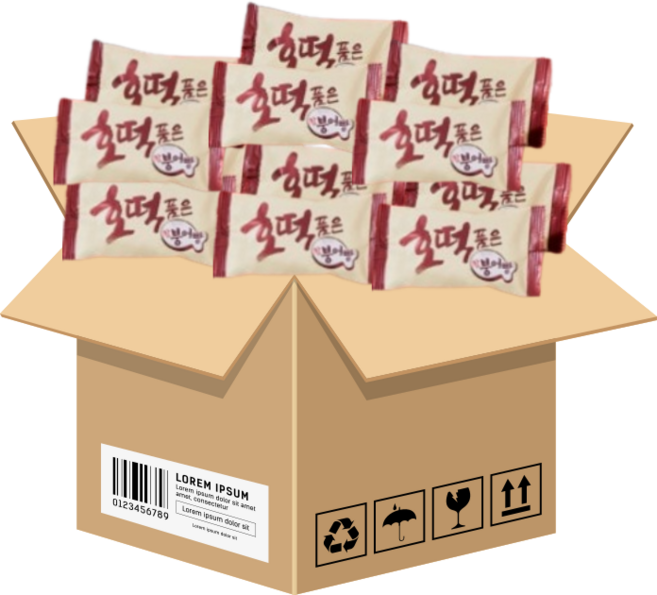 오리온 호떡품은 참붕어빵 (개별포장), 31g, 60개