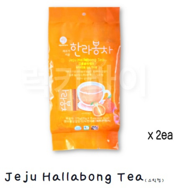 제주앤팜 제주가 키운 한라봉차 스틱, 25g, 15개입, 2개