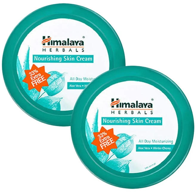 히말라야 너리싱 스킨크림 150ml x 2개 보습 영양로션 수분크림 수분감 탄력피부 각질완화 쌀겨 아몬드 - 쿠팡