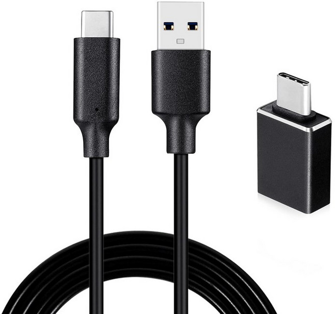 포커스라이트 스칼렛 솔로3세대 2i23세대 USB 오디오 인터페이스와 호환되는 웨이샨 타입 C to 케이블 남성 대 여성 어댑터 6.6피트, Glossy