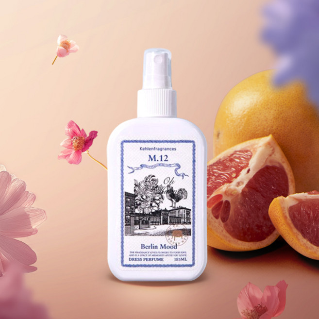 켈렌 드레스퍼퓸 12월의 베를린 트렌디한 과일향 꽃향 세련된 섹시한, 1개, 185ml