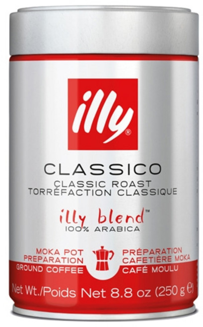 일리 클래식 로스트 모카 그라운드 분쇄 250g, 모카포트(중간~고움), 1개