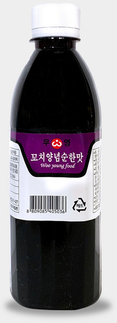 안매운 간장 염통 닭 떡 꼬치 소스 460g, 1개