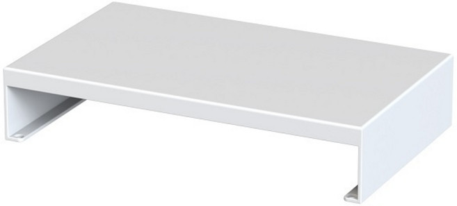 (다유즈) 다용도 모니터받침대 높이 8cm DU-MS40WH / DUM001 (메탈/소/화이트), 1개, 화이트