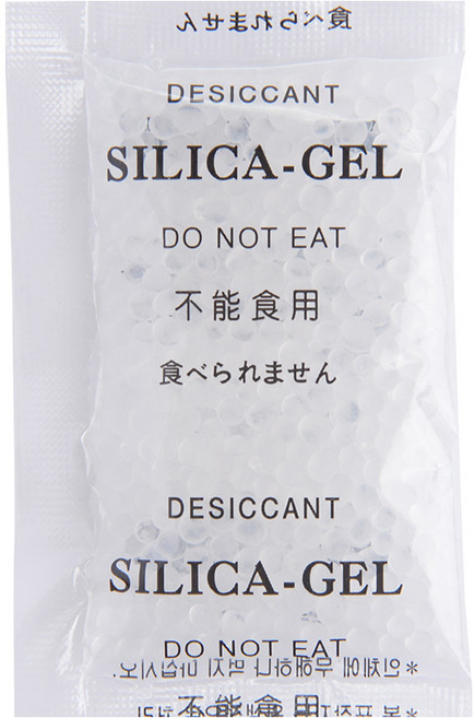 [PET 비닐] 식품용 실리카겔 제습제 습기제거제, 10g, 50개