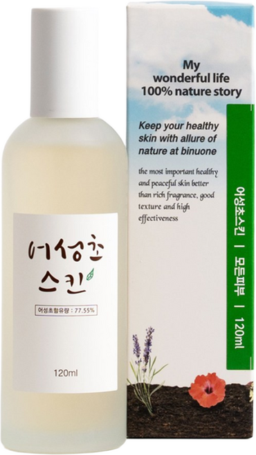 어성초스킨120, 120ml, 1개