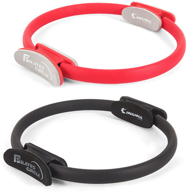 아이워너 필라테스링, 라즈베리 레드, 1개