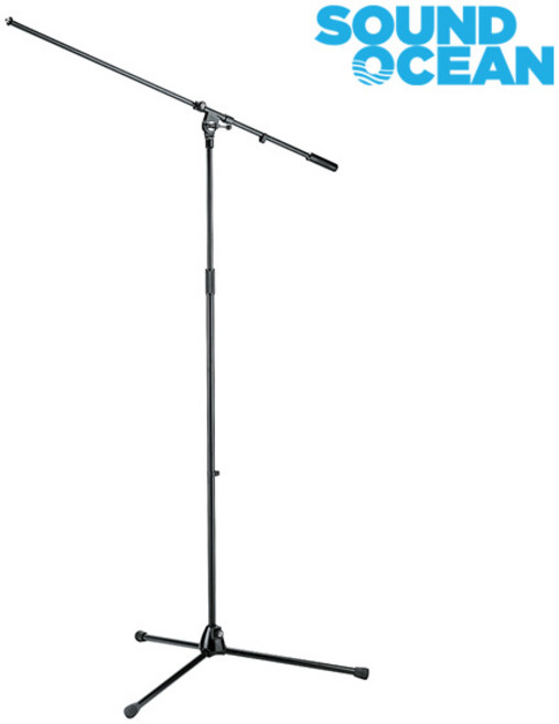 K&M 프로페셔널 스탠드 Konig & Meyer Stand For Music, 21021-300-55(오버헤드 마이크 스탠드), 1개