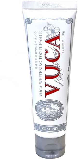 뷰카 클래식 화이트닝 미백 치약, 160g, 2개